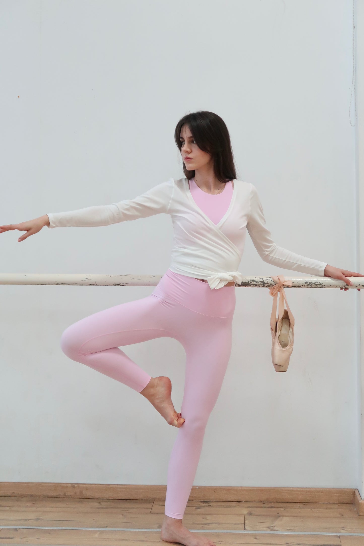Ballerina Wrap Top - Ivory