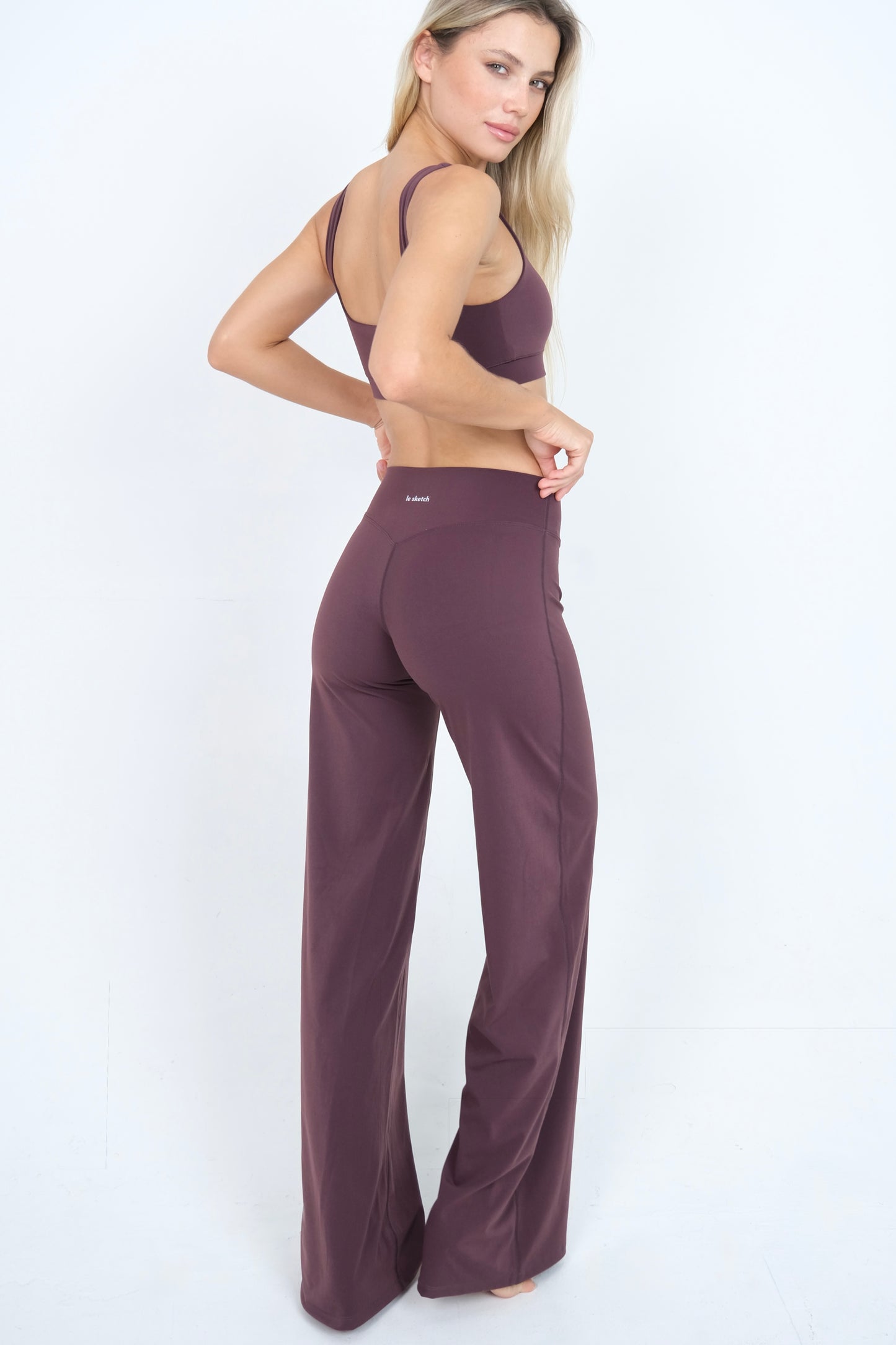 Wide Leg Pants - Fig