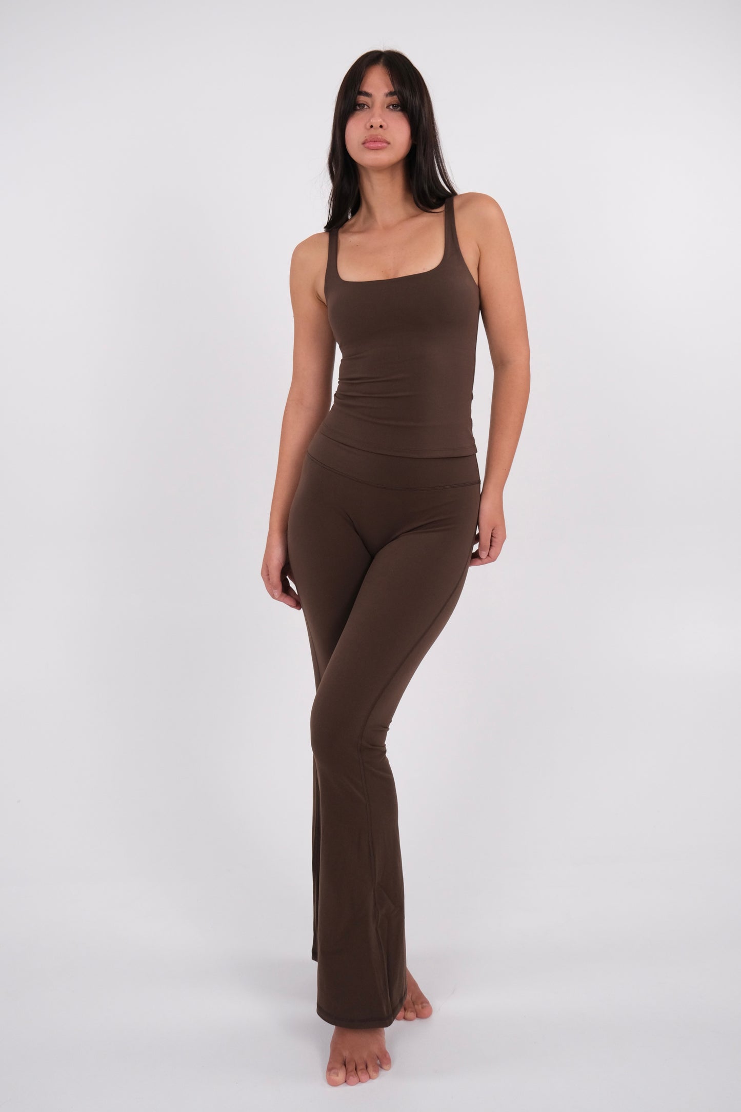 Essential Tank Top - Coffee Bean