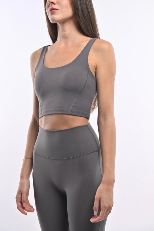 All-Day Tank Top - Haze Gray