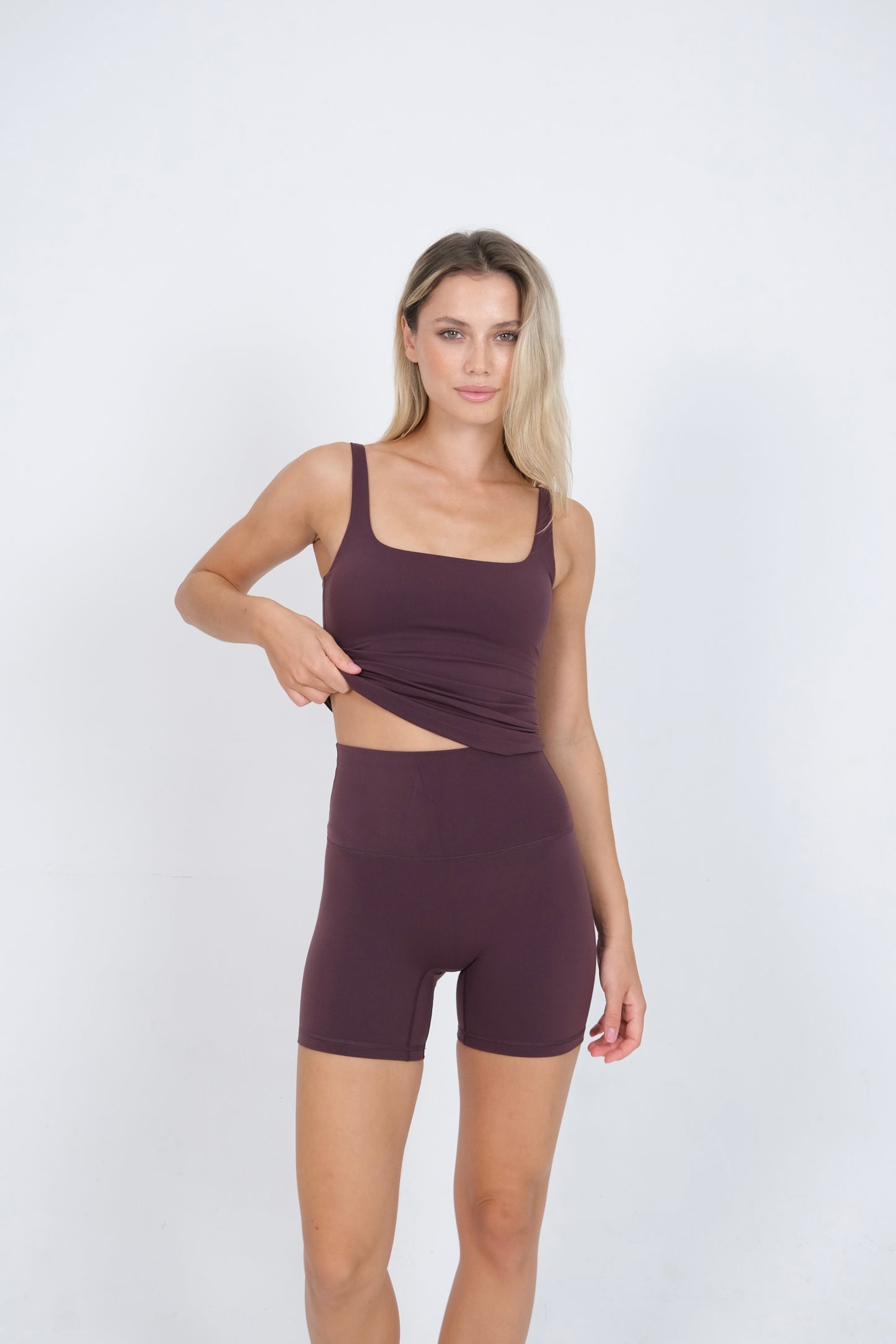High Waisted Cycling Shorts - Fig