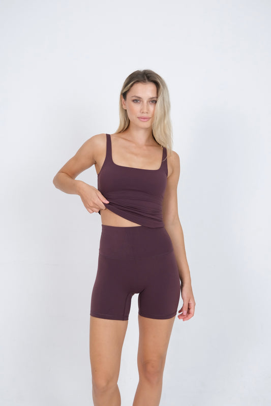 High Waisted Cycling Shorts - Fig