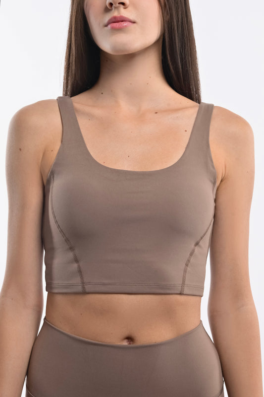 All-Day Tank Top - Mocha