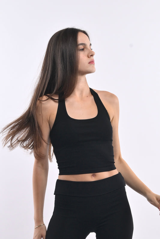 Halter Top - Black